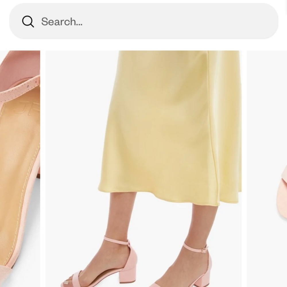 Just fab “Noura” brand heels